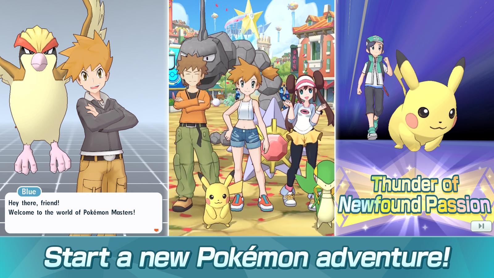 Download Pokémon Masters APK For Android