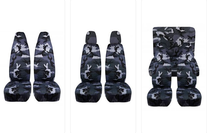 Camouflage Seat Covers